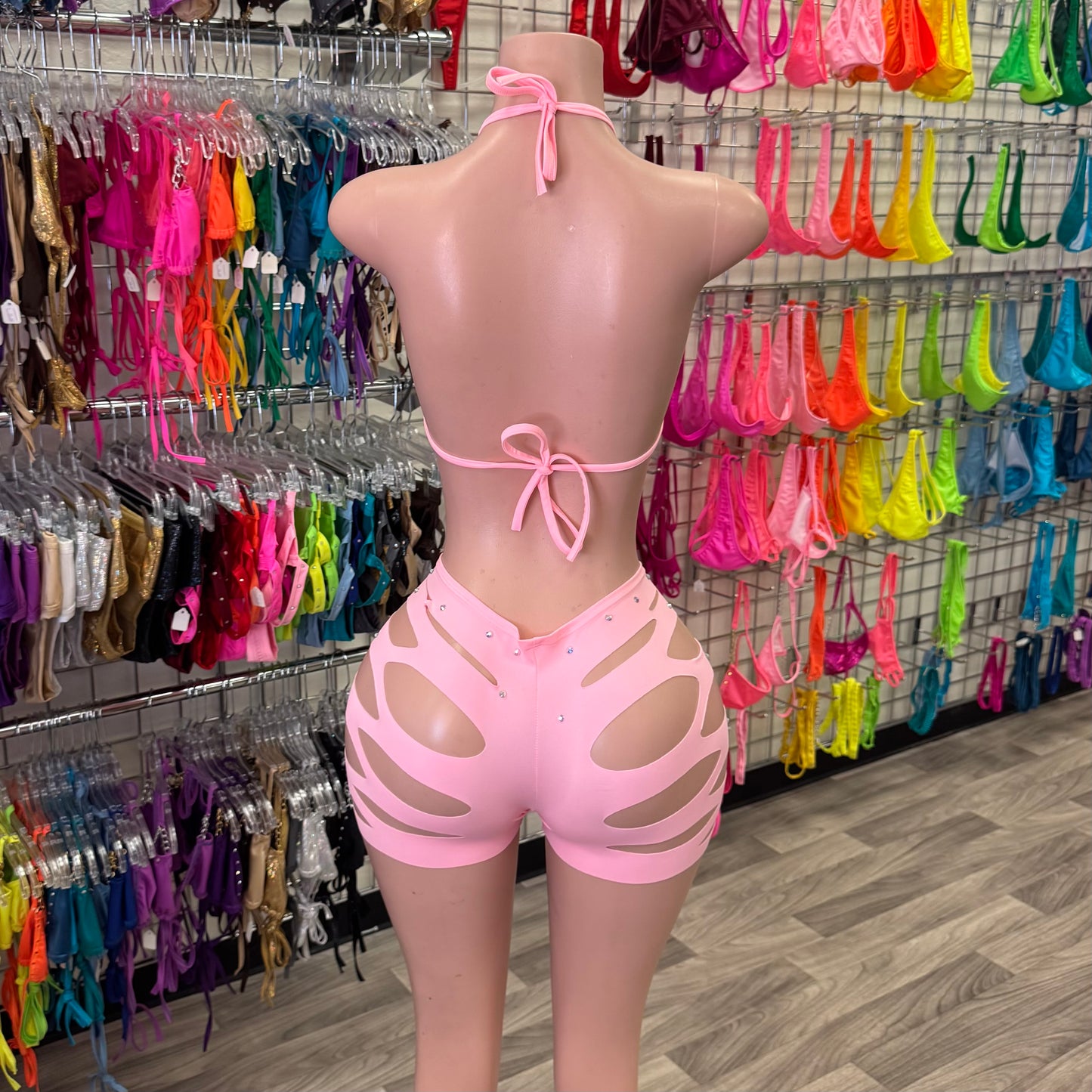 Pink Diamond Short Set