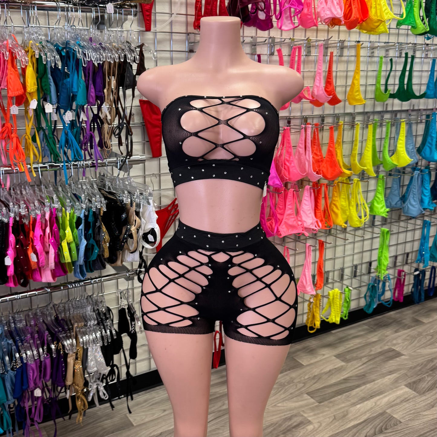 Black Diamond Short Set