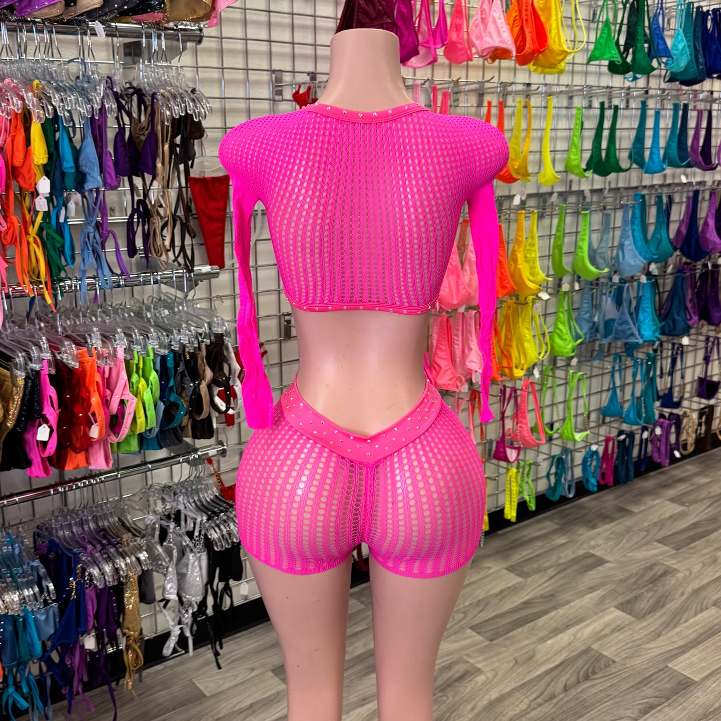 Pink Diamond Short Set