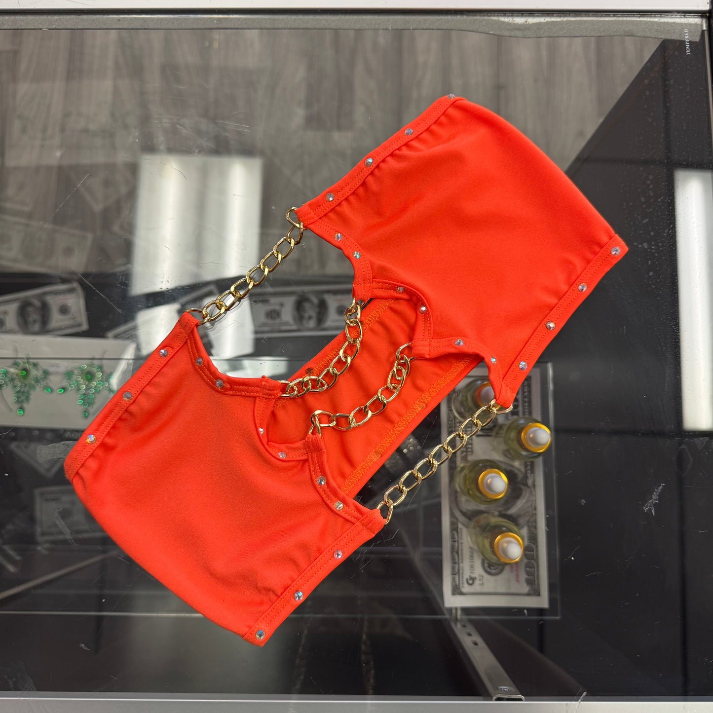 Diamond Bando Top