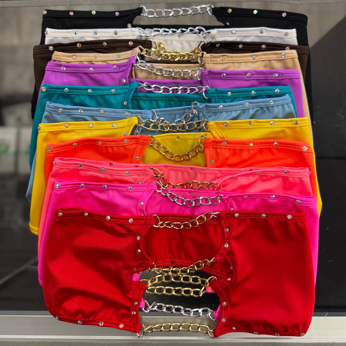 Diamond Bando Top