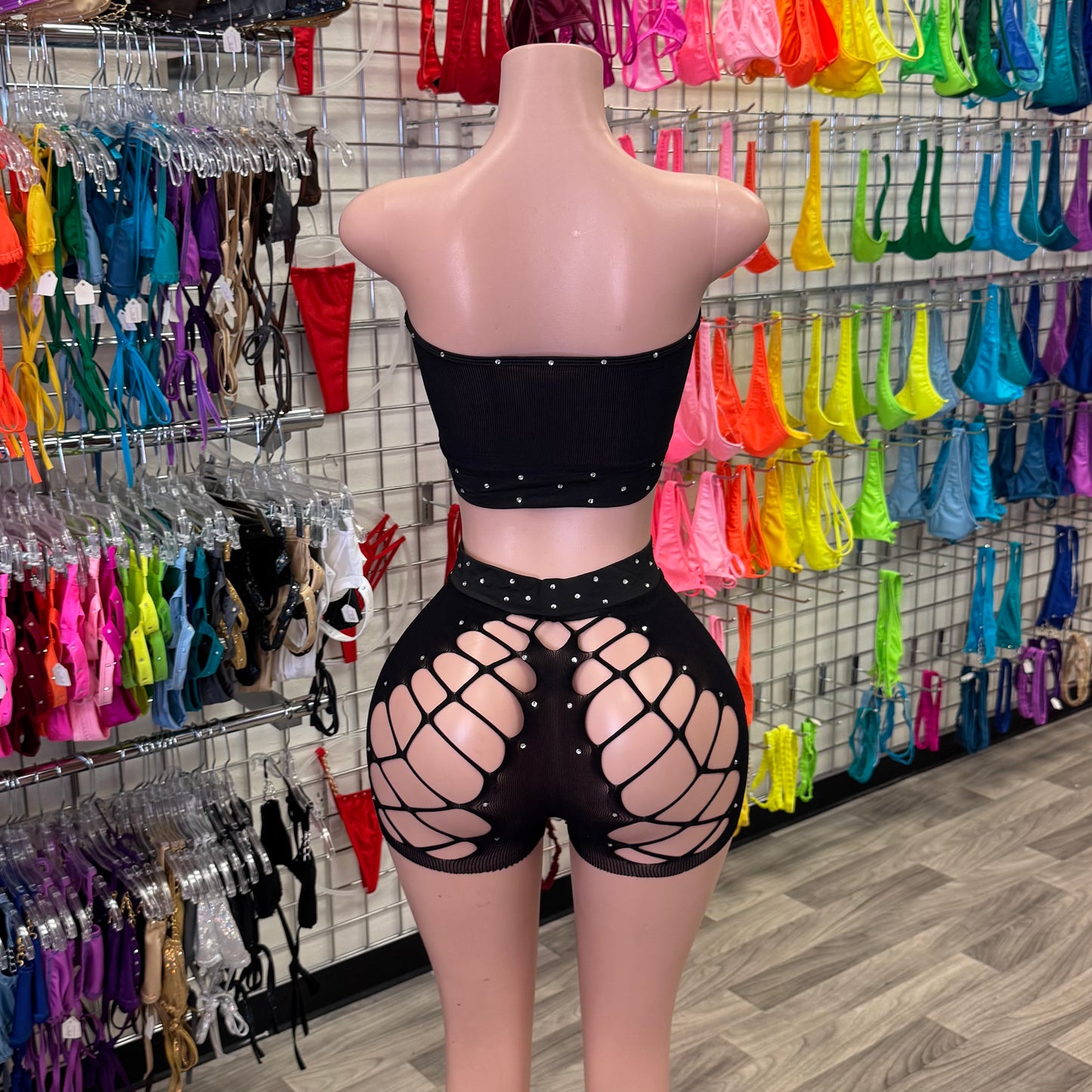 Black Diamond Short Set