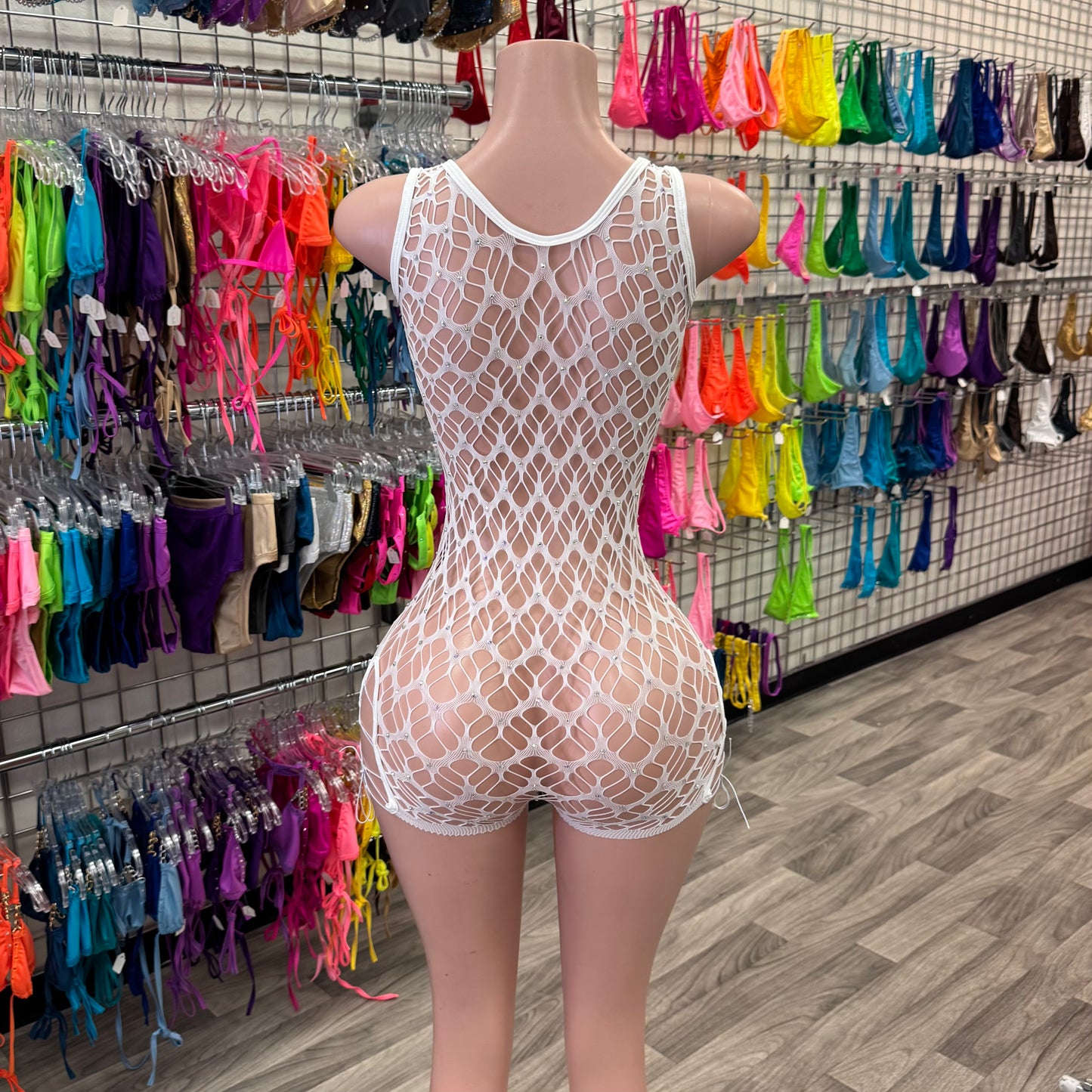 White Diamond Romper