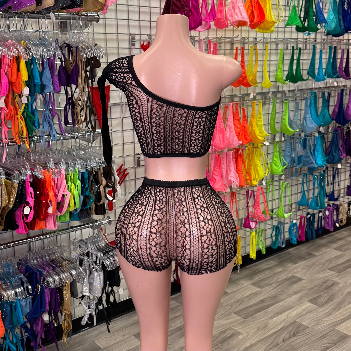 Diamond One Arm Short Set
