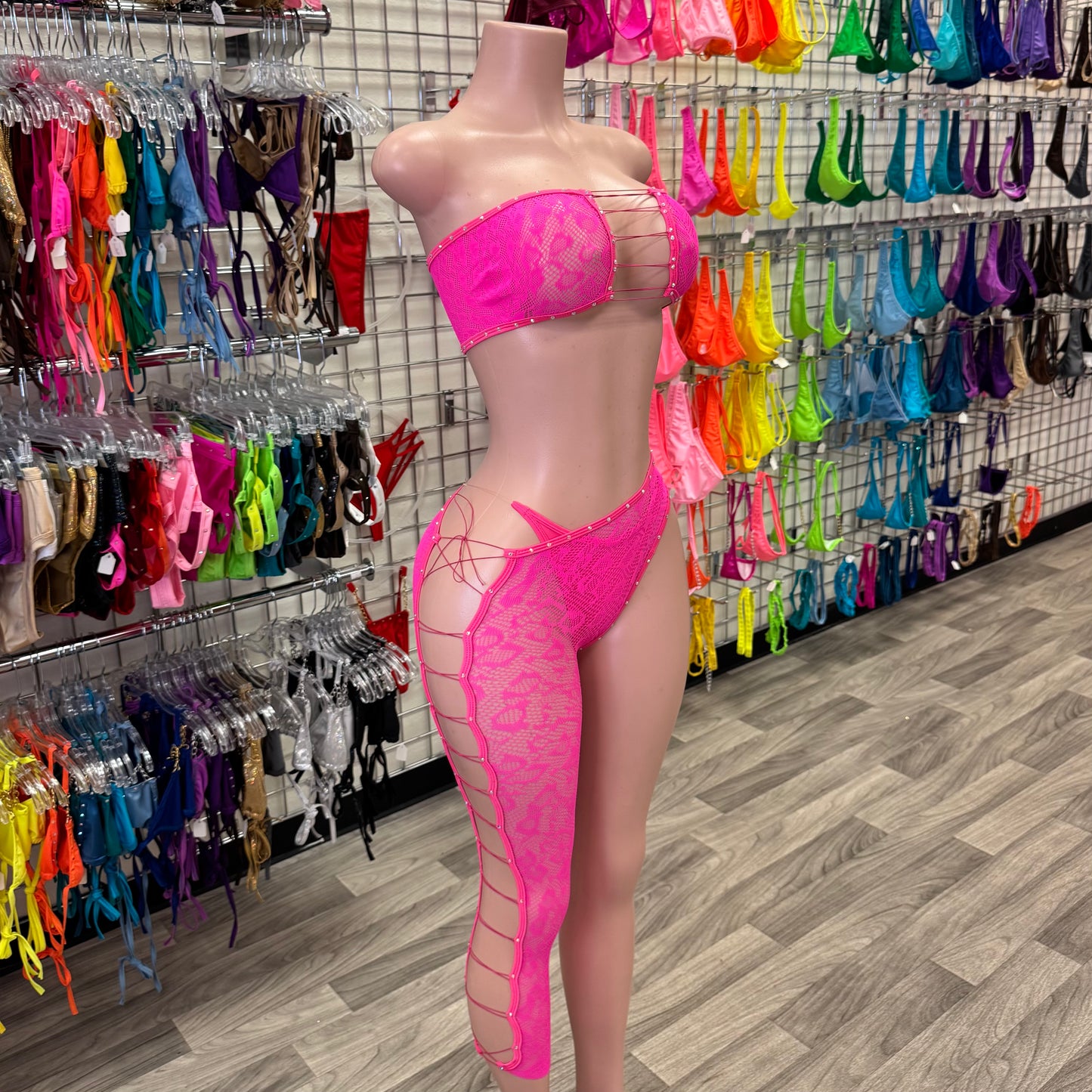 Pink One Leg Set