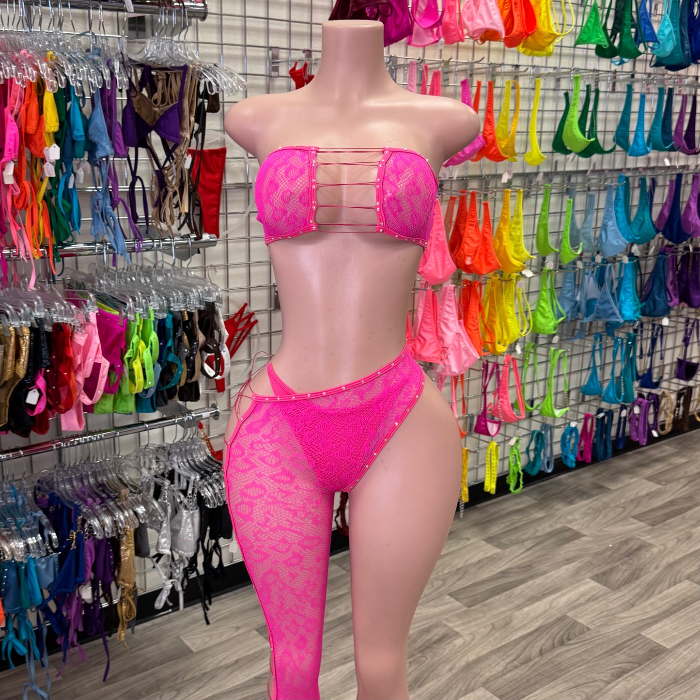 Pink One Leg Set