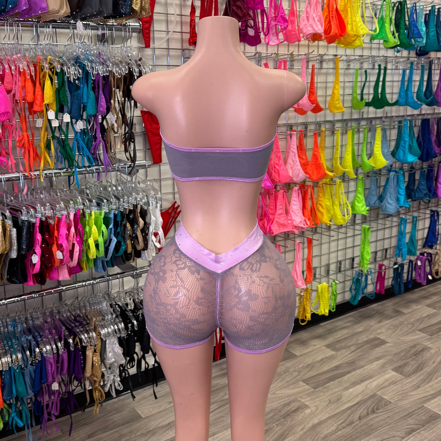 Lavender Short Set