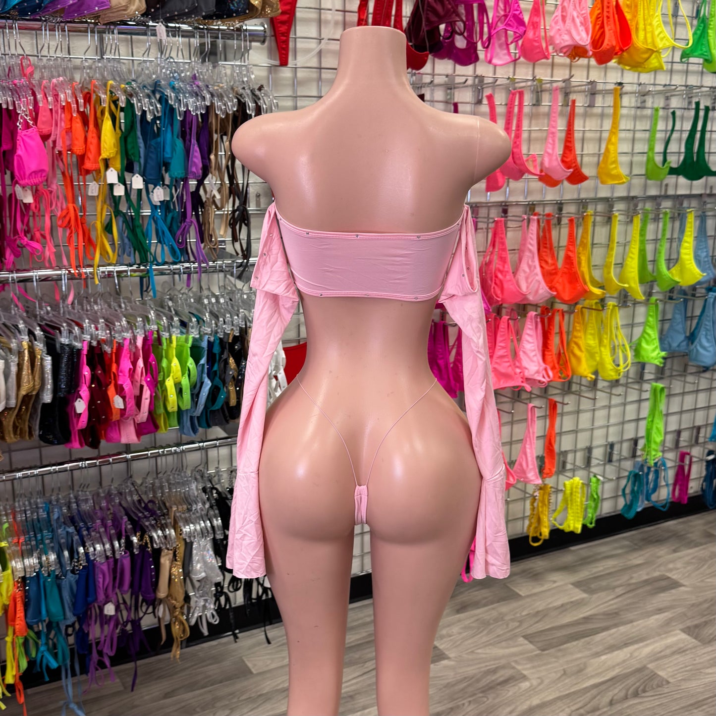 Baby Pink Long Sleeve Set
