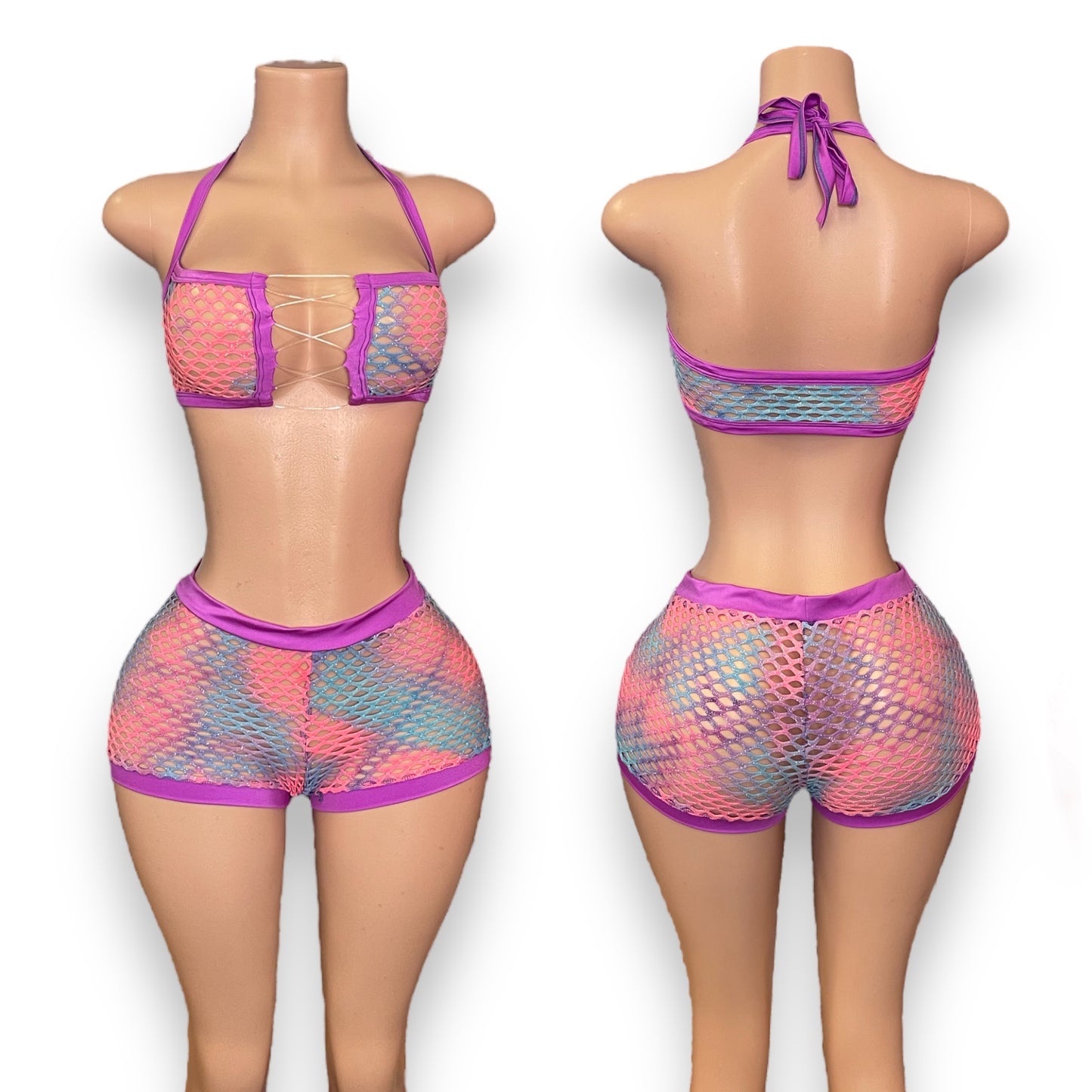 Purple Cotton Candy Miami Set