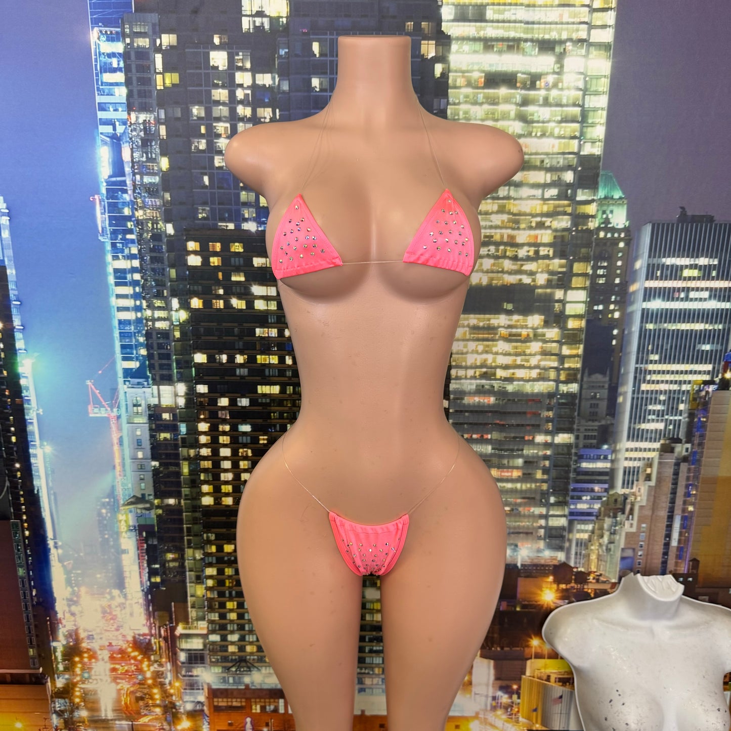 Diamond Microkini w/regular thong