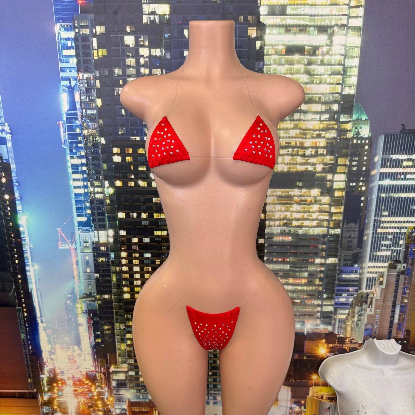 Diamond Microkini w/regular thong