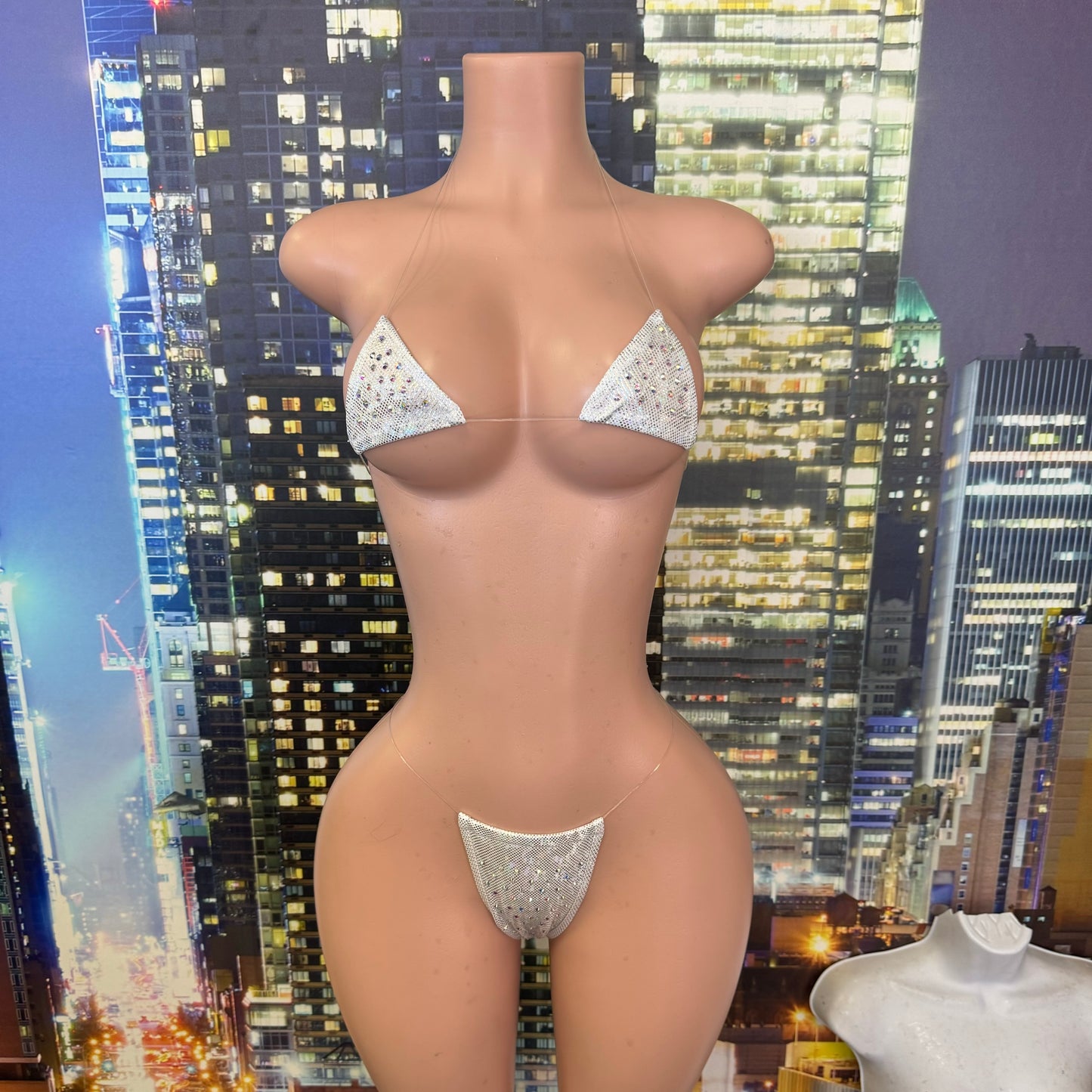 Diamond Microkini w/regular thong