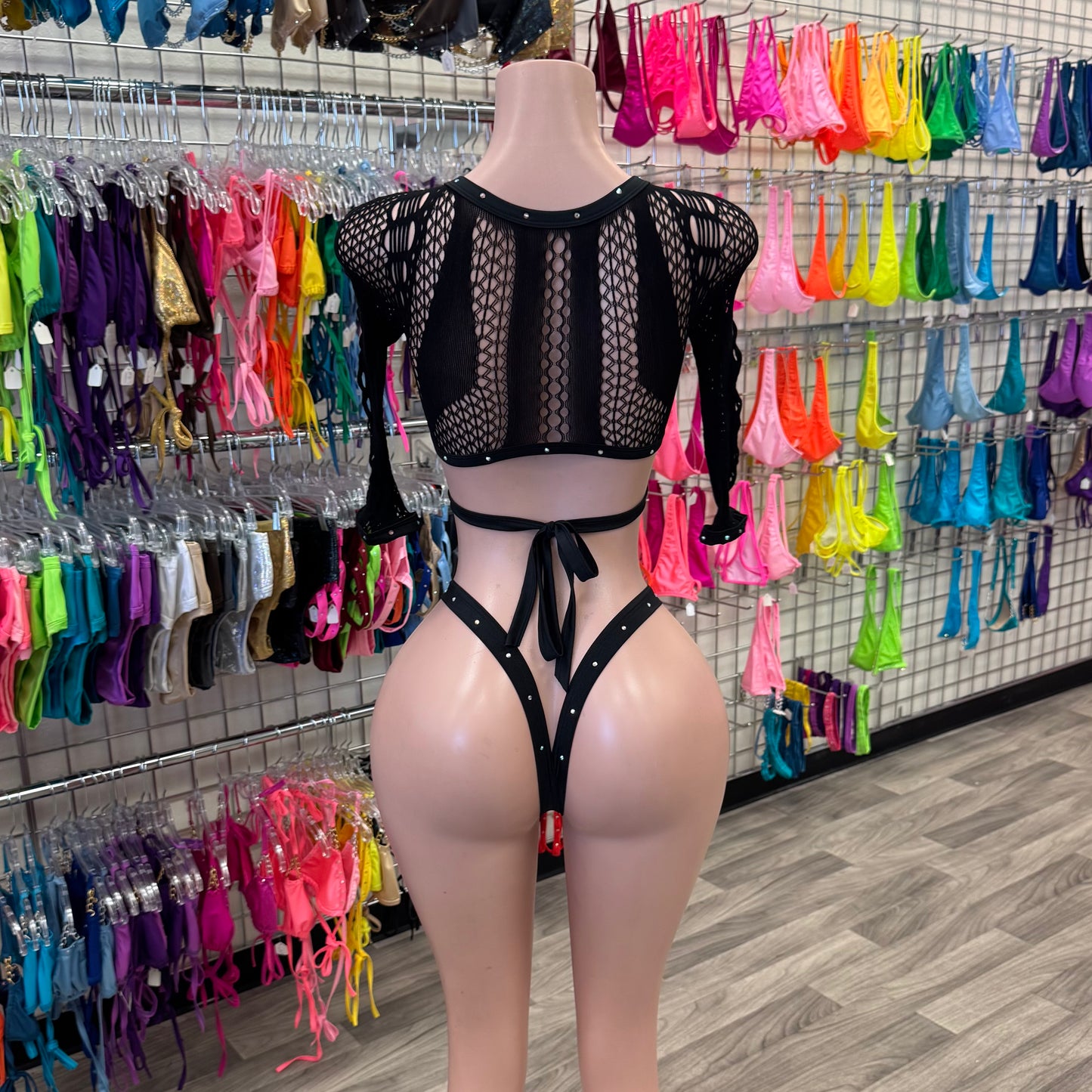 Long Sleeve Diamond Set