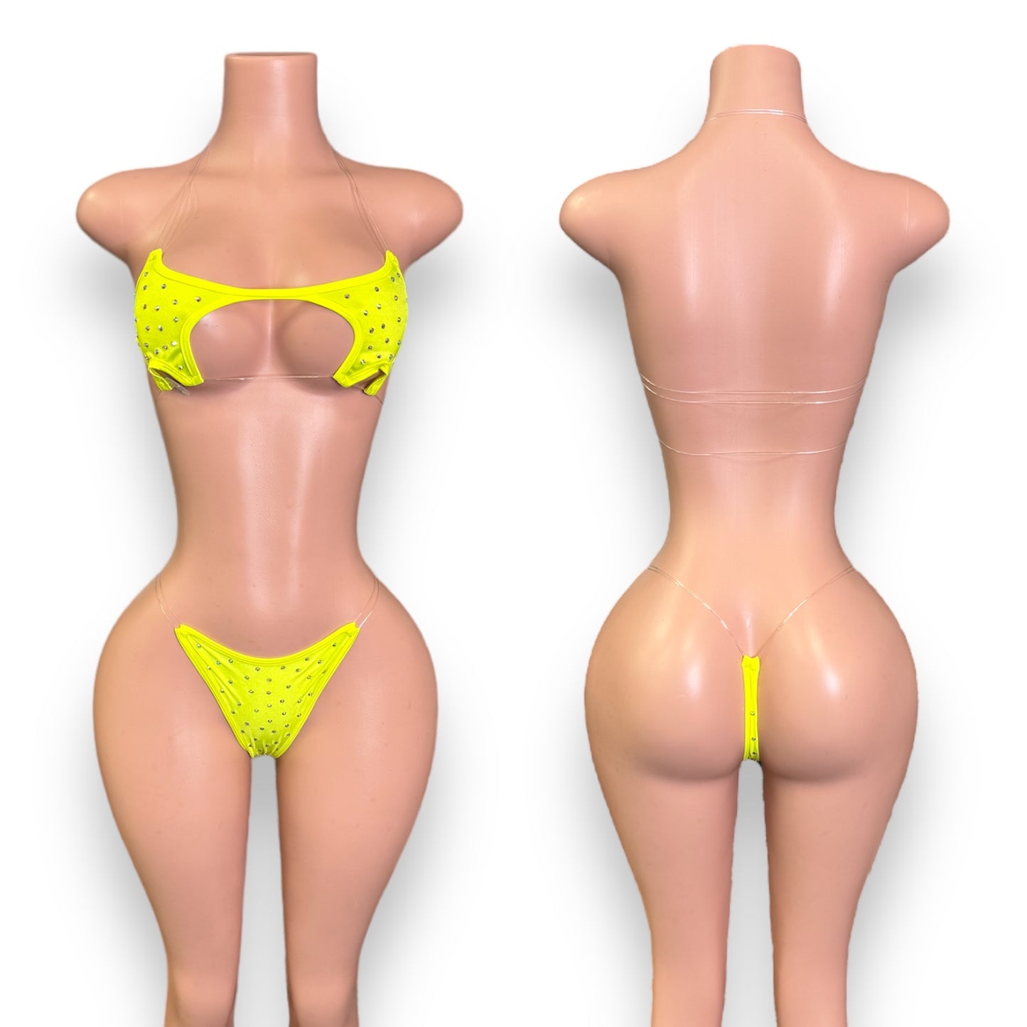 Neón Yellow Starkini