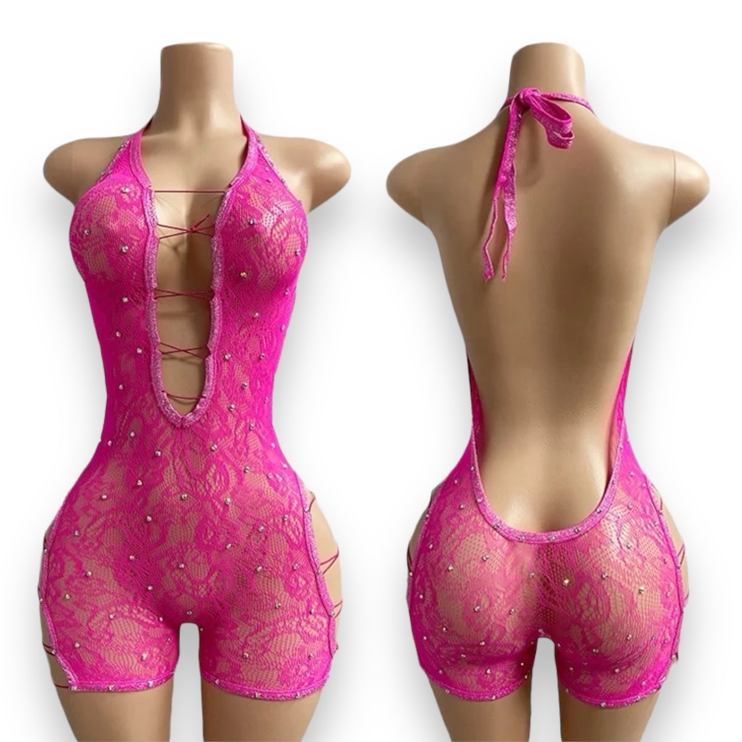 Pink Diamond Romper-PRE ORDER