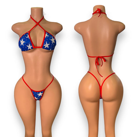 Blue 4th of July Two Piece